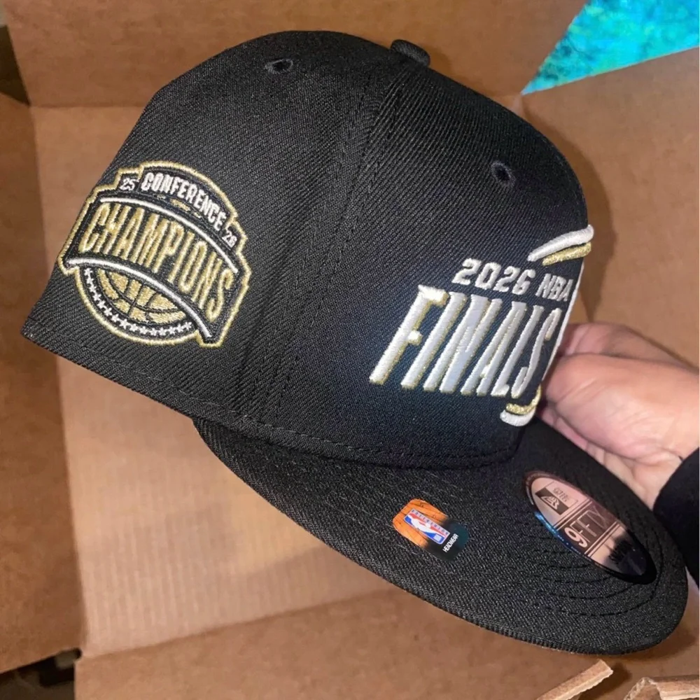 New Era Black 2026 NBA Finals New York Knicks Snapback Hat